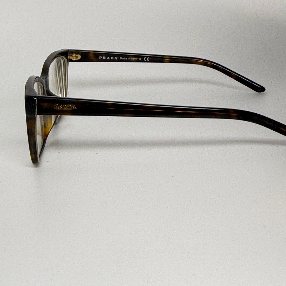Prada VPR 17V-F Tortoise Shell Eyeglass Frames 54-16-140 2AU-1O1‎ 21953 - Picture 2 of 7